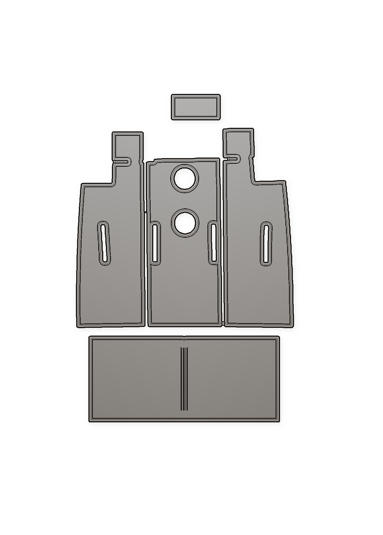 1998 Baja Custom EVA Foam Boat Flooring — custom EVA foam boat flooring layout