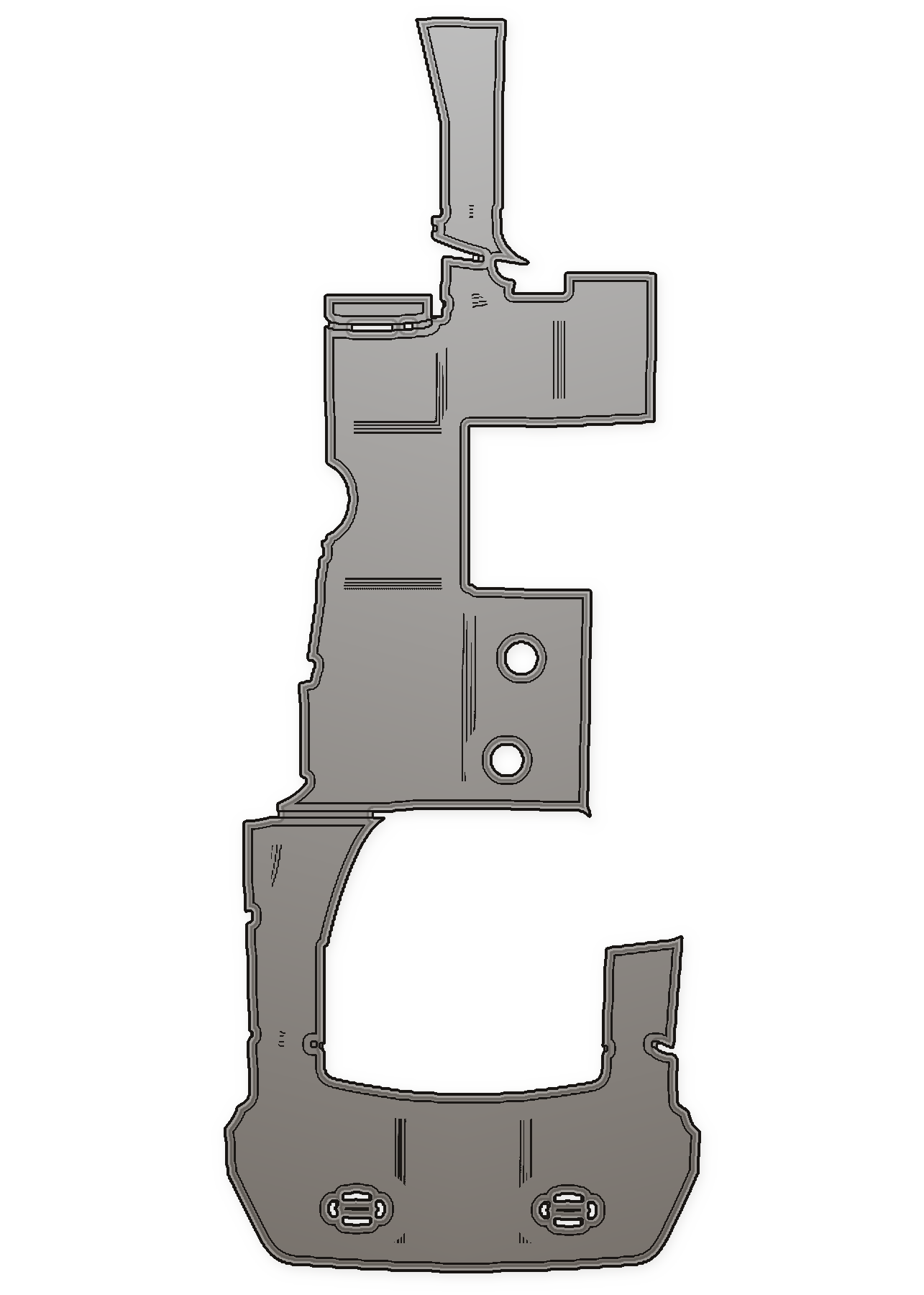 2000-2002 Formula 400 SS Custom EVA Foam Boat Flooring — custom EVA foam boat flooring layout