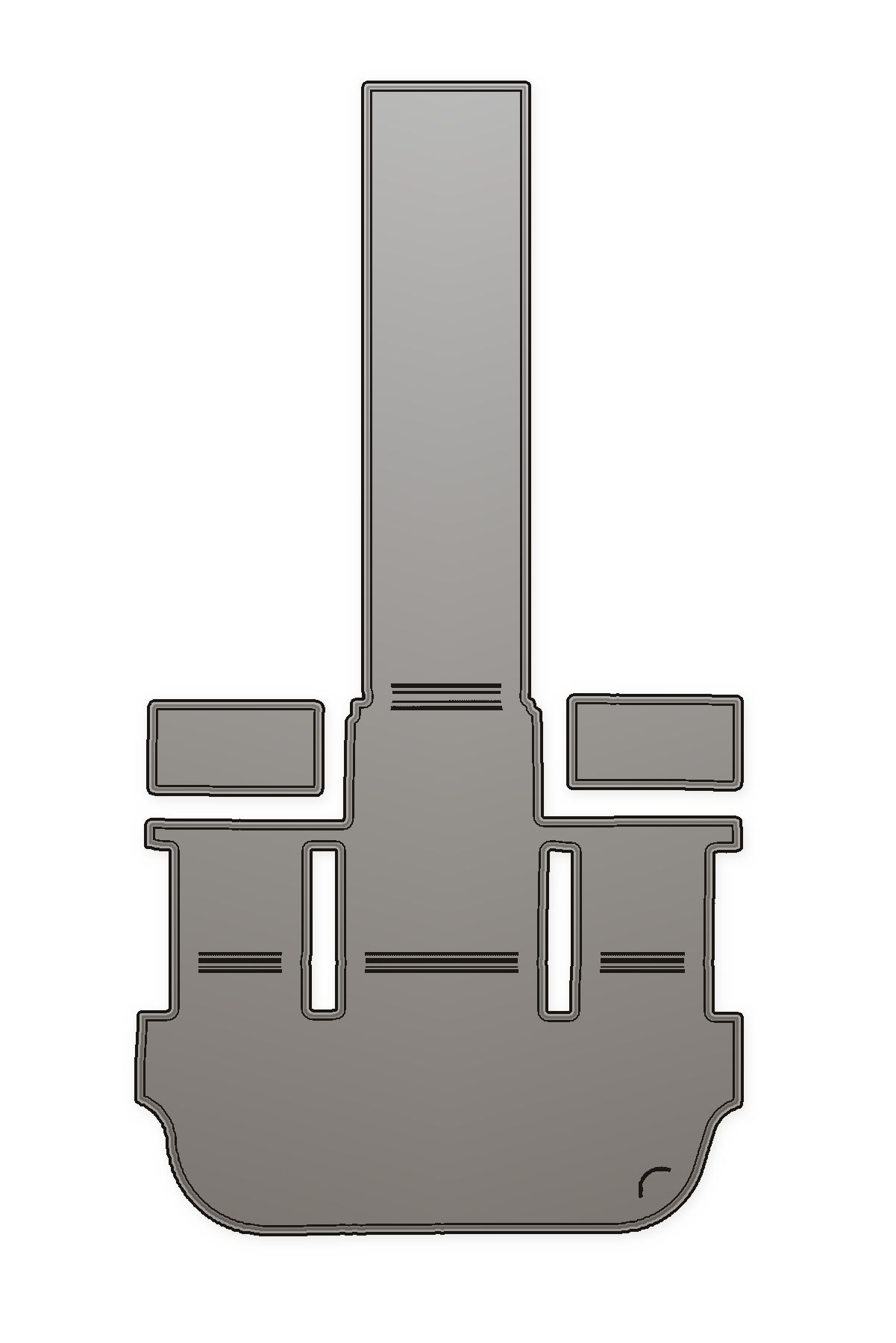 2002-2003 Cigarette 38 Top Gun Custom EVA Foam Boat Flooring — custom EVA foam boat flooring layout