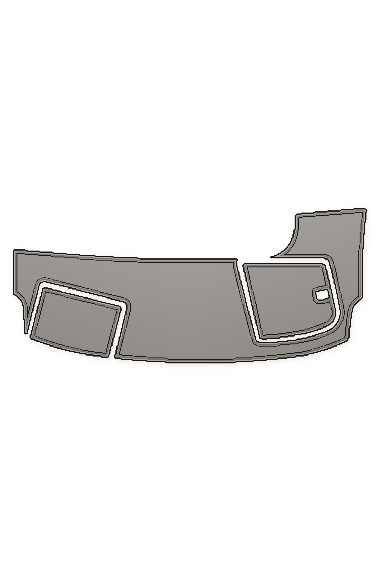 2002-2004 COBALT 226 Custom EVA Foam Boat Flooring — custom EVA foam boat flooring layout