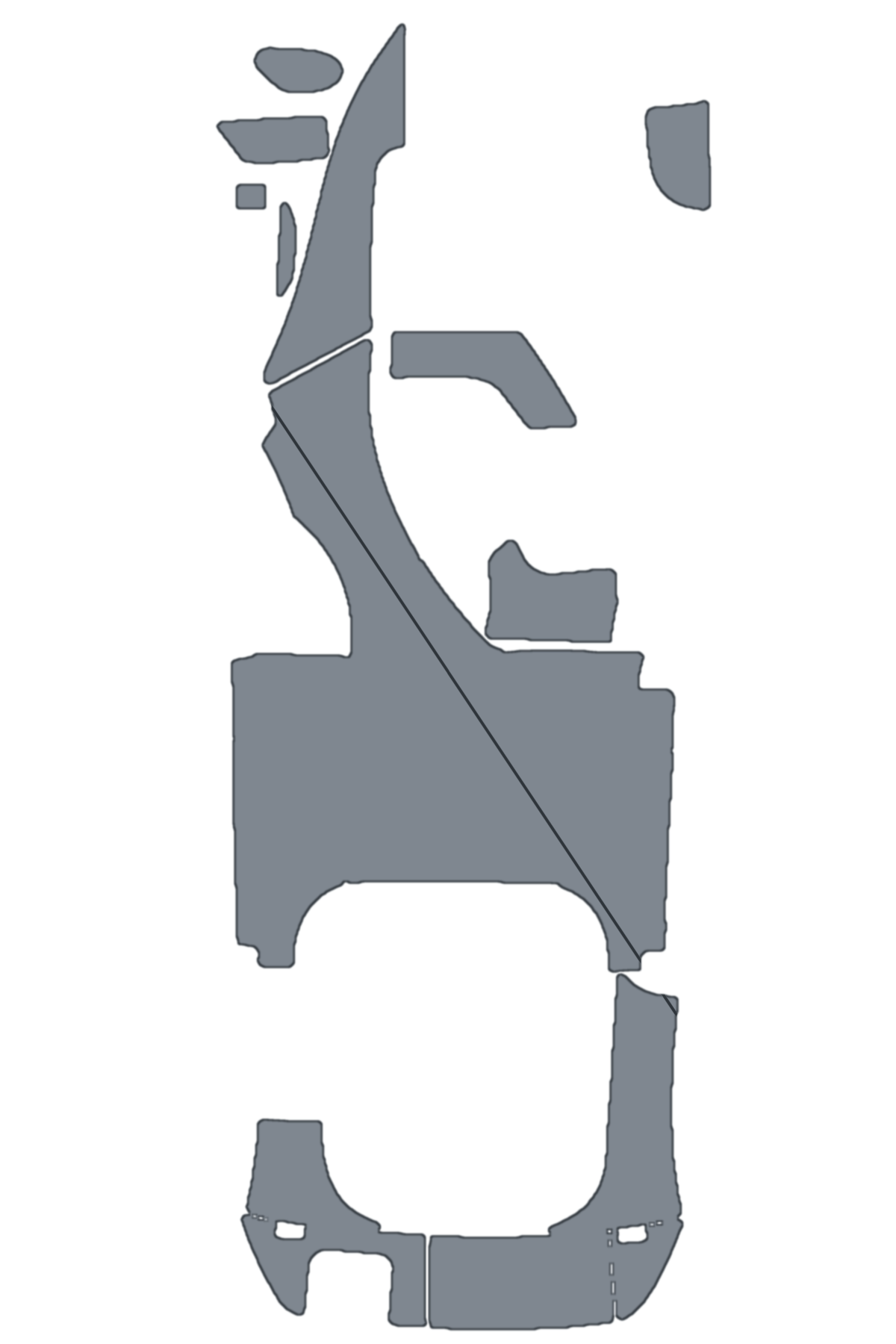 PoseidonDeck clean 2005-2008 Baja 242 Islander boat flooring preview