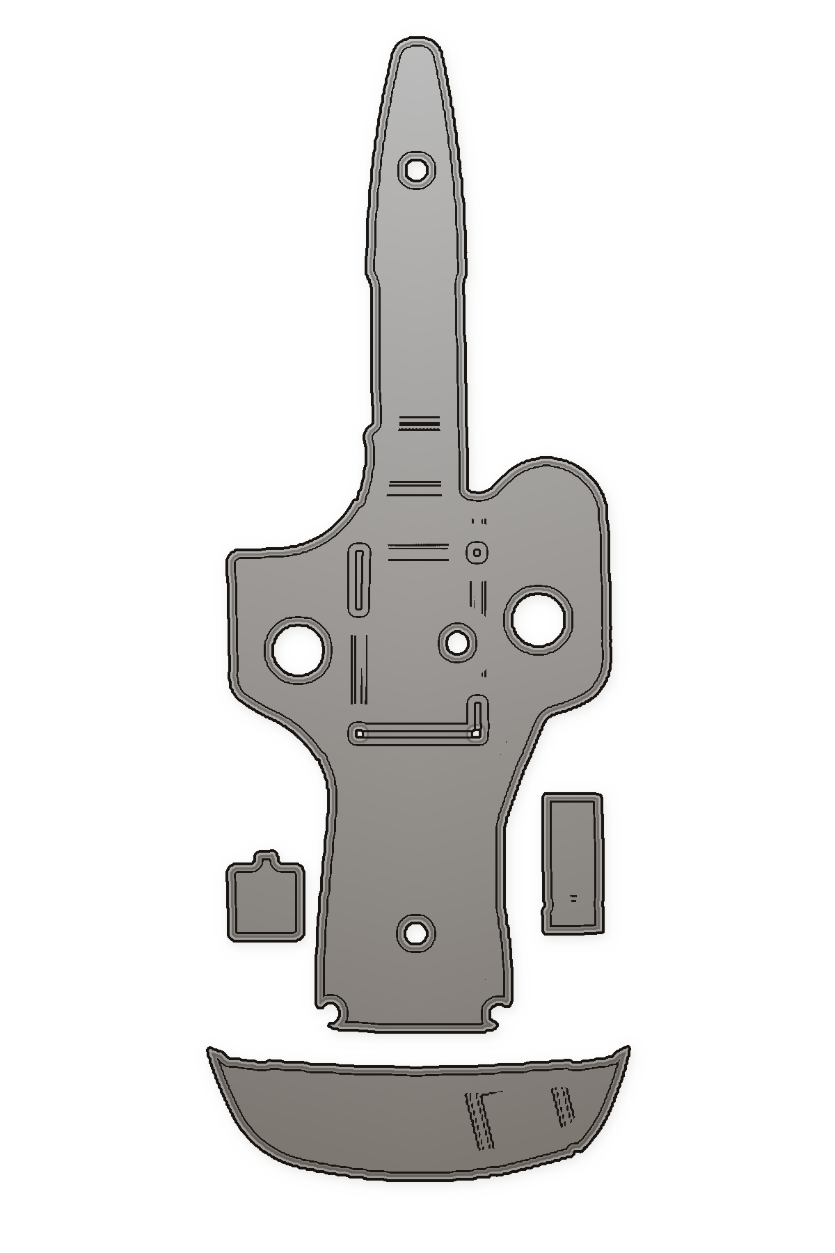 2003-2009 Crownline 270 BR Custom EVA Foam Boat Flooring — custom EVA foam boat flooring layout