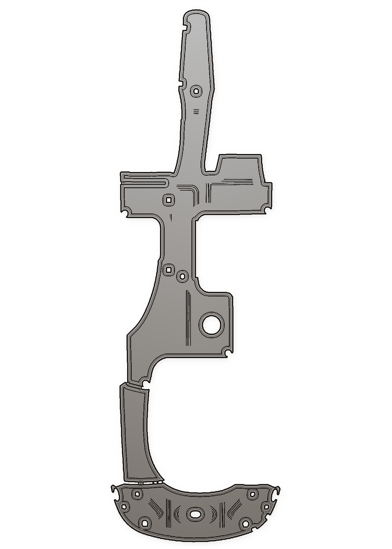 2007-2008 Chaparral 276 SSX Custom EVA Foam Boat Flooring — custom EVA foam boat flooring layout