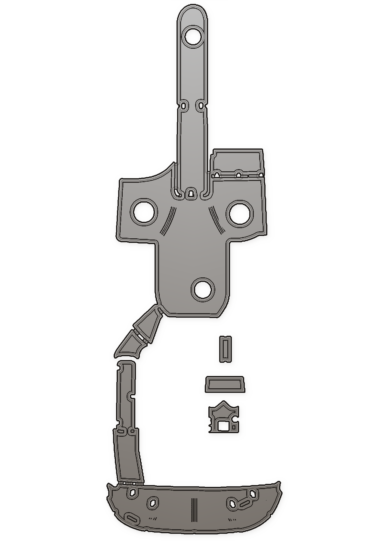 2007-2008 Rinker Captiva 246 Custom EVA Foam Boat Flooring — custom EVA foam boat flooring layout