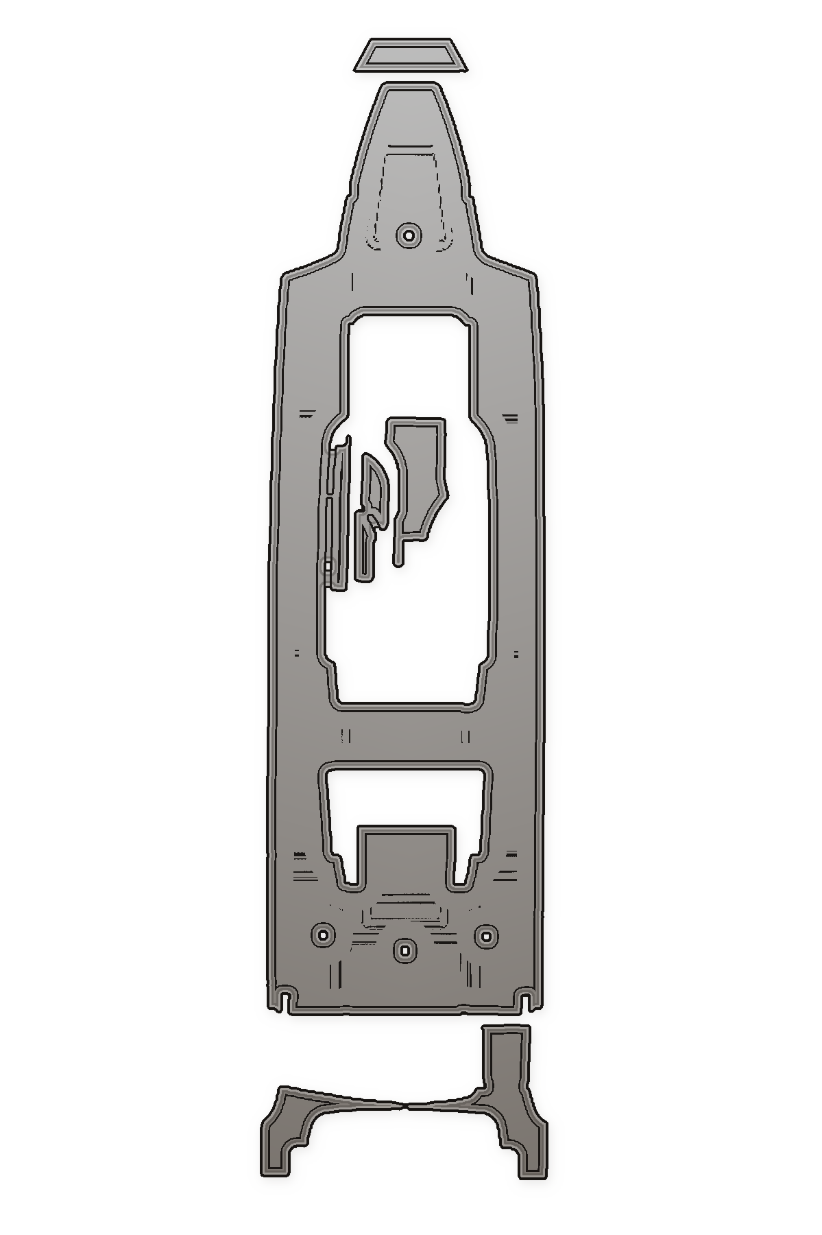 2015 Cigarette 39 GTS Custom EVA Foam Boat Flooring — custom EVA foam boat flooring layout