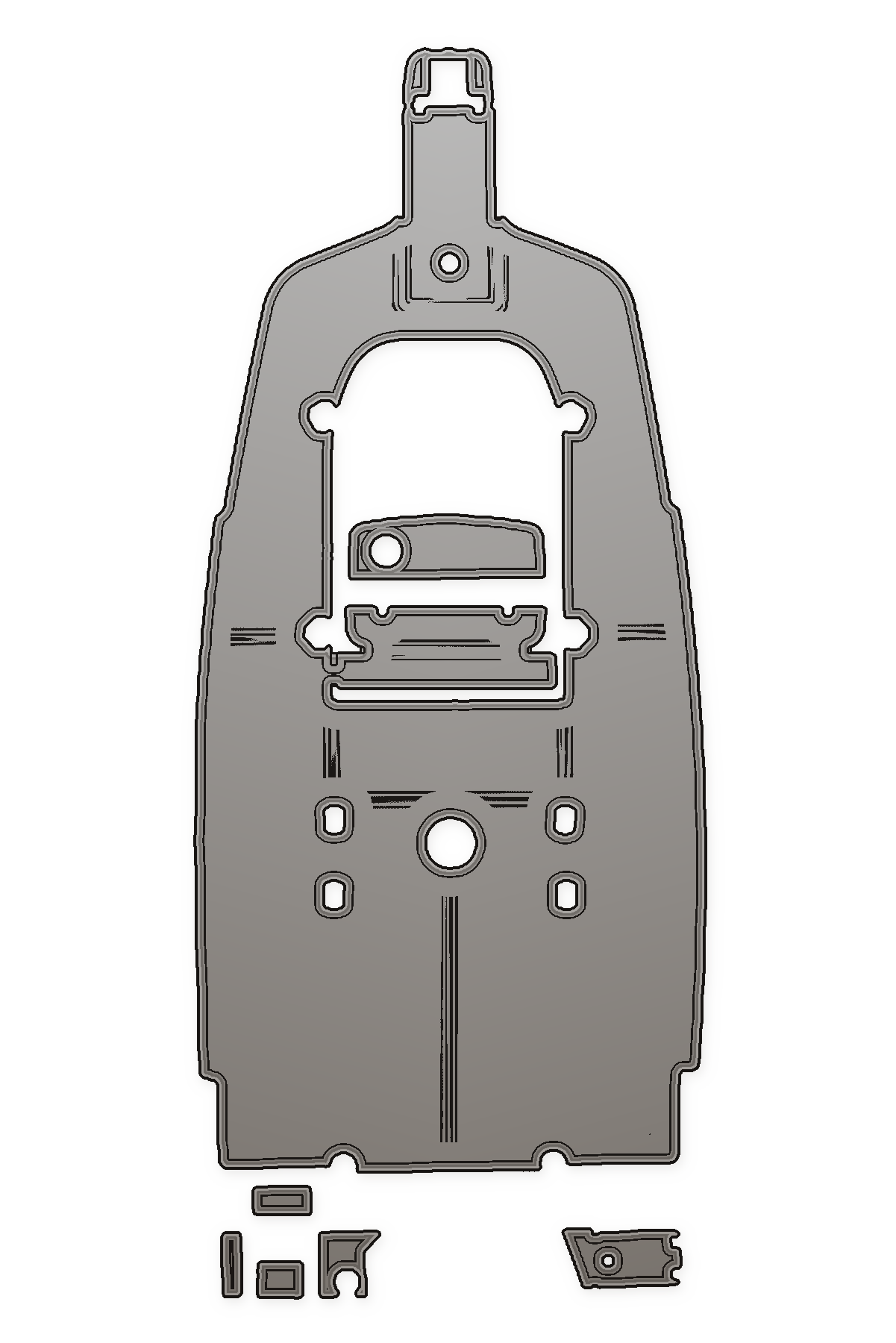 2014-2024 Key West 239 FS Custom EVA Foam Boat Flooring — custom EVA foam boat flooring layout