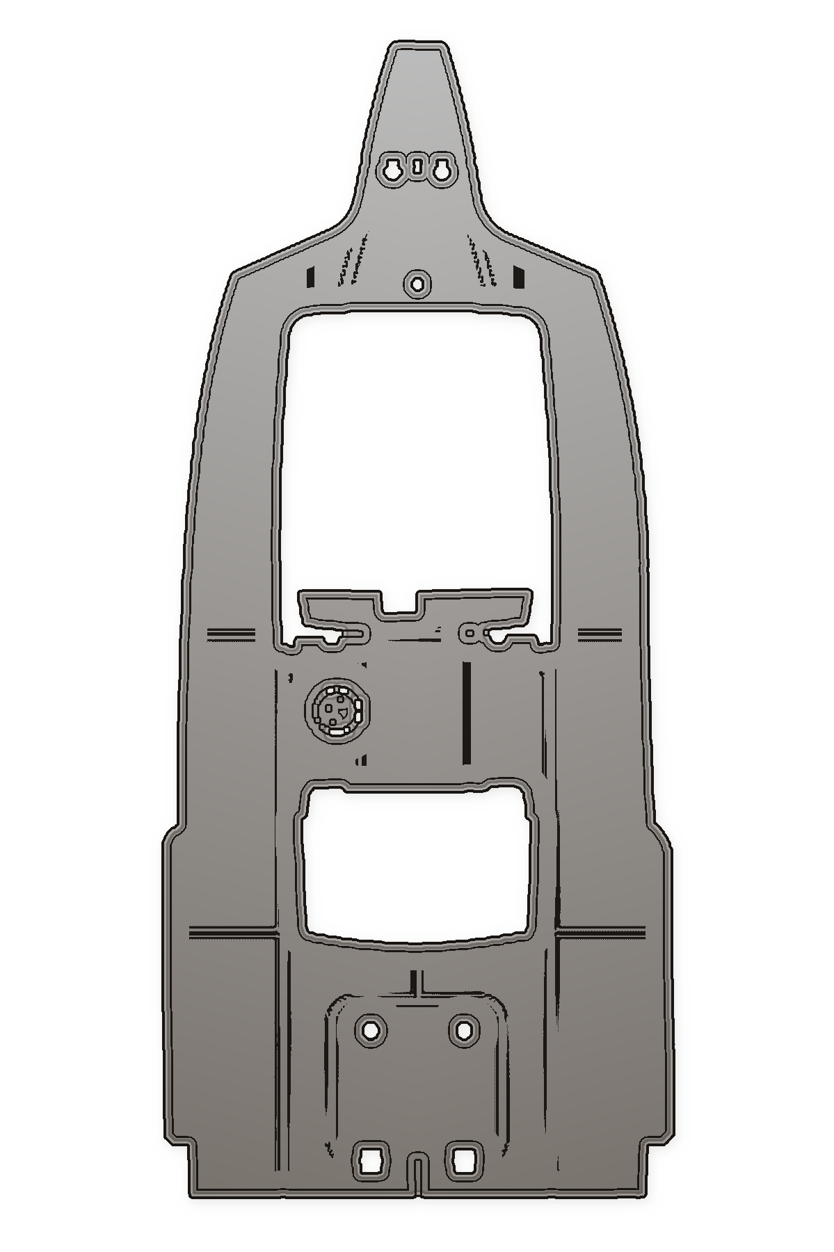 2019-2021 Everglades 335CC Custom EVA Foam Boat Flooring — custom EVA foam boat flooring layout
