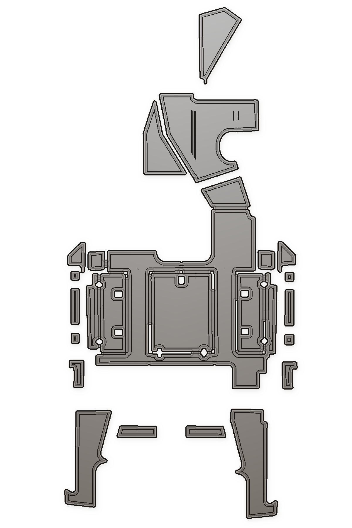 2019-2021 Pursuit 32 Custom EVA Foam Boat Flooring — custom EVA foam boat flooring layout