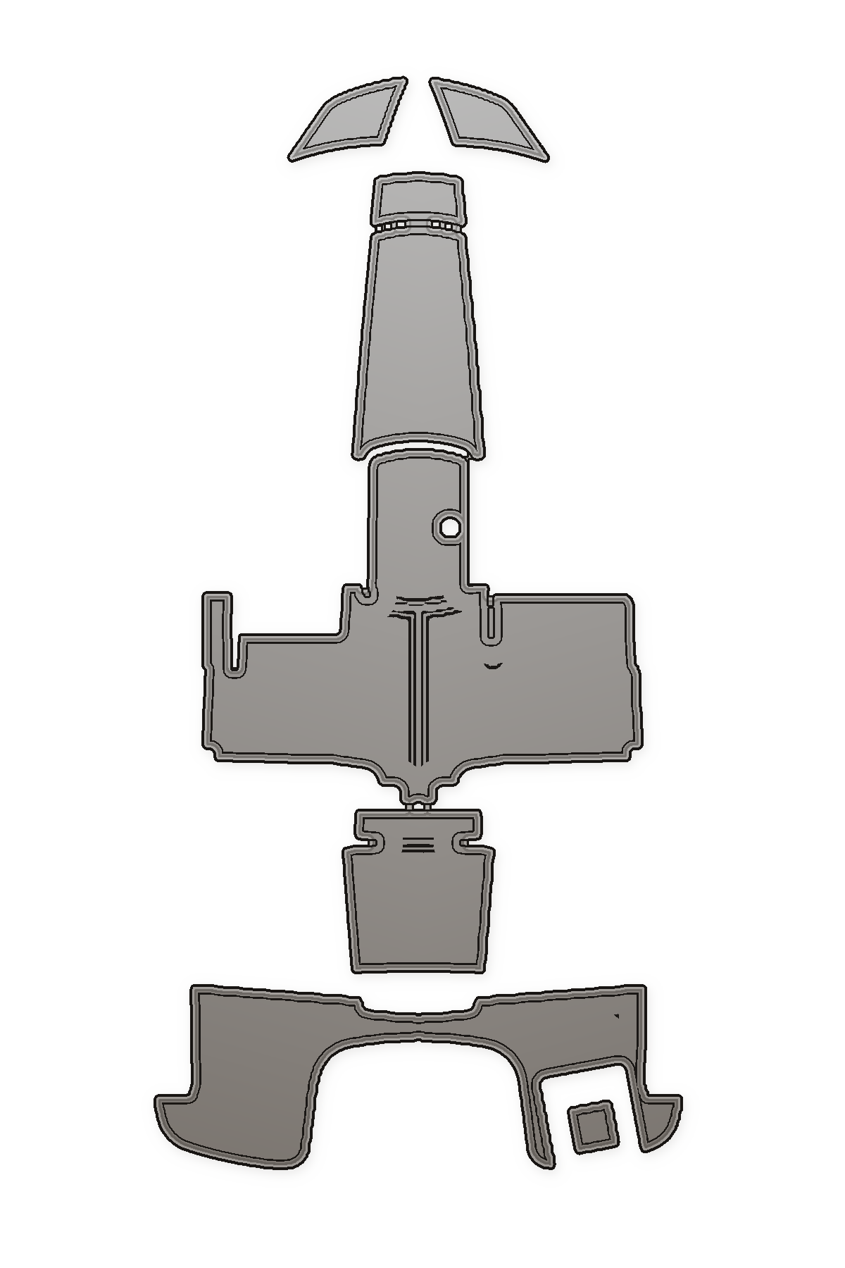 2019-2024 Tahoe T16 Custom EVA Foam Boat Flooring — custom EVA foam boat flooring layout