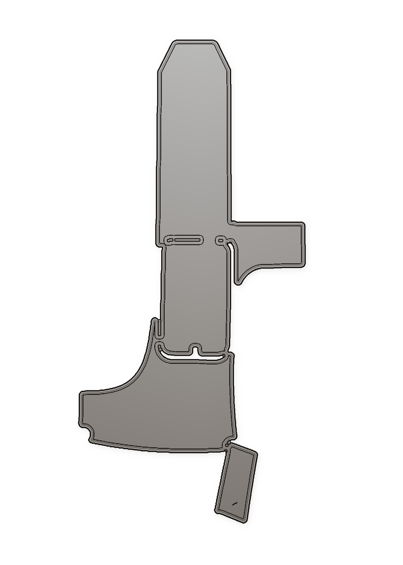 2017-2020 Hurricane SunDeck Sport 185 Custom EVA Foam Boat Flooring — custom EVA foam boat flooring layout