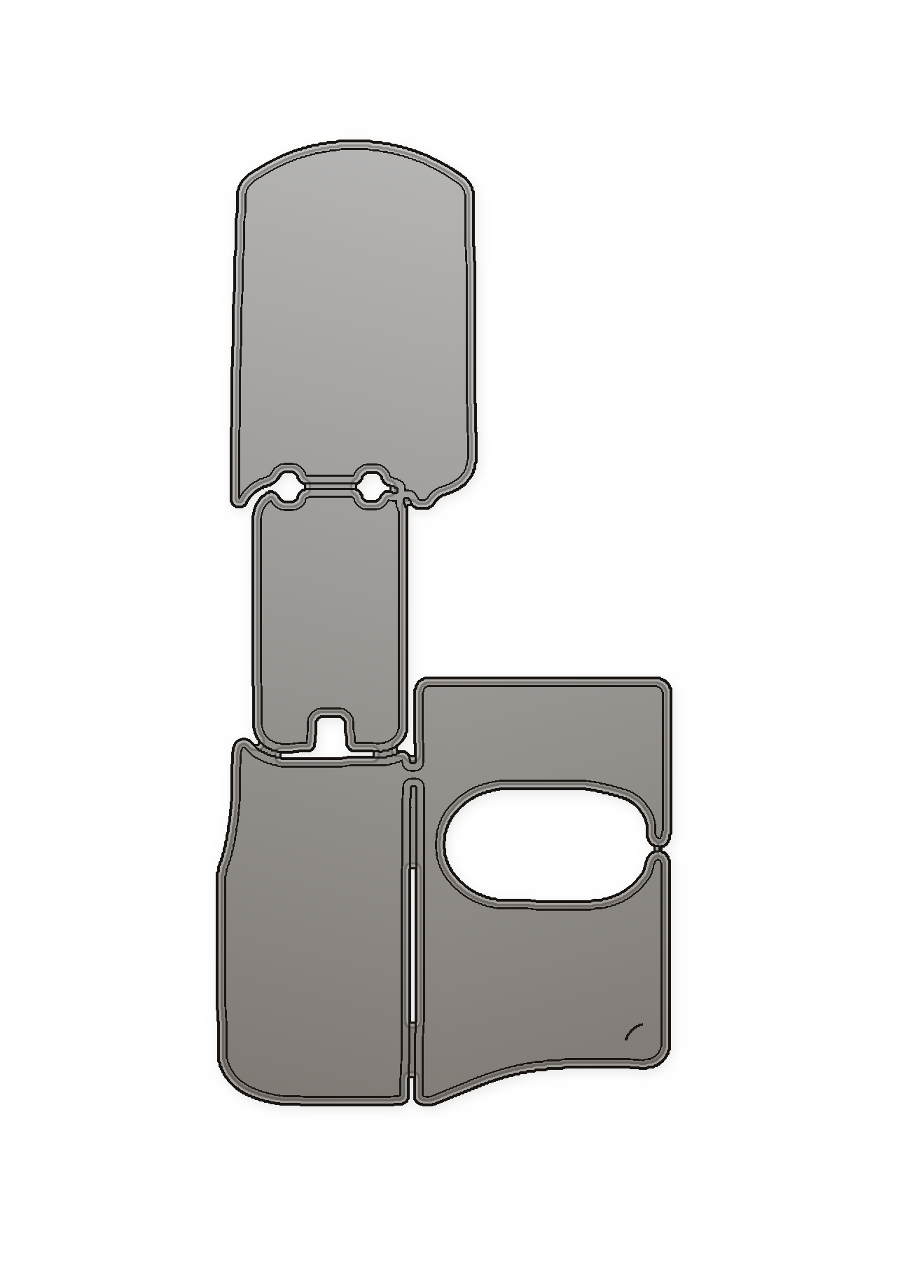 2017-2020 Hurricane SunDeck Sport 202 OB Custom EVA Foam Boat Flooring — custom EVA foam boat flooring layout