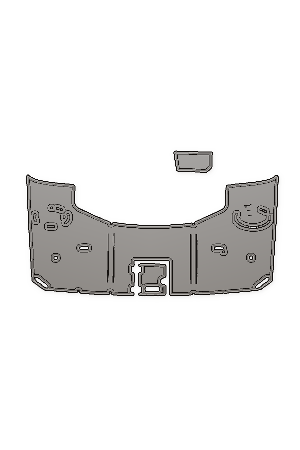 2014-2016 Regal Sport Coupe 35 Custom EVA Foam Boat Flooring — custom EVA foam boat flooring layout