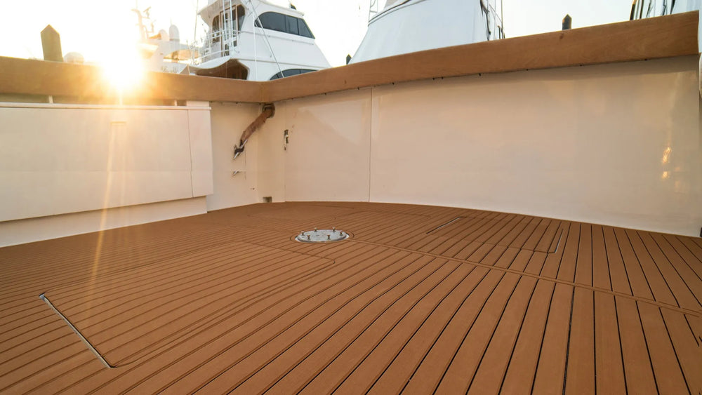 EVA foam boat flooring on a marine deck for buying, fit, installation and care FAQs