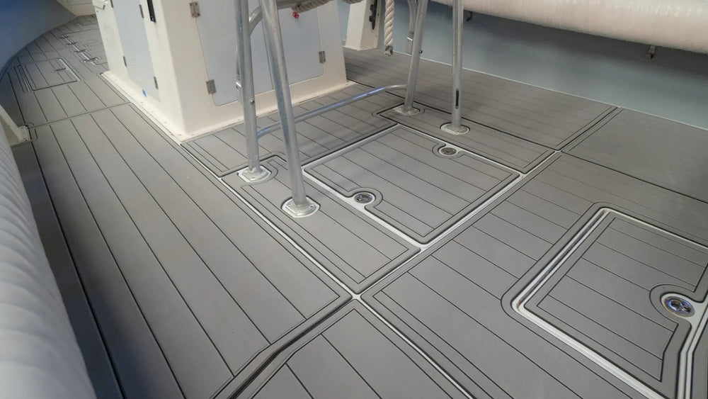 Marine deck flooring options compared for SeaDek, DEKit and universal EVA foam sheet projects