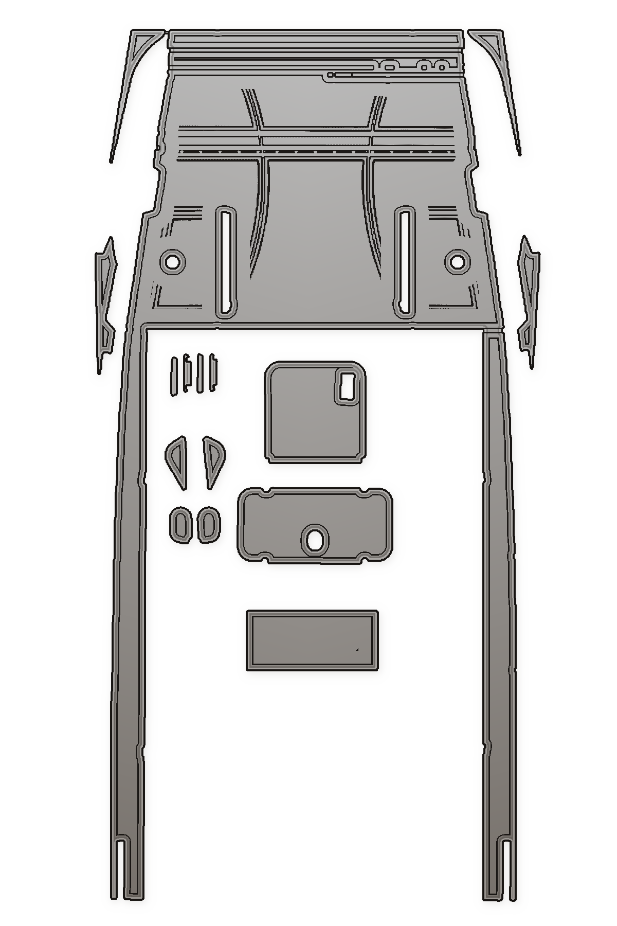 Hamant Airboat 14 Custom EVA Foam Boat Flooring