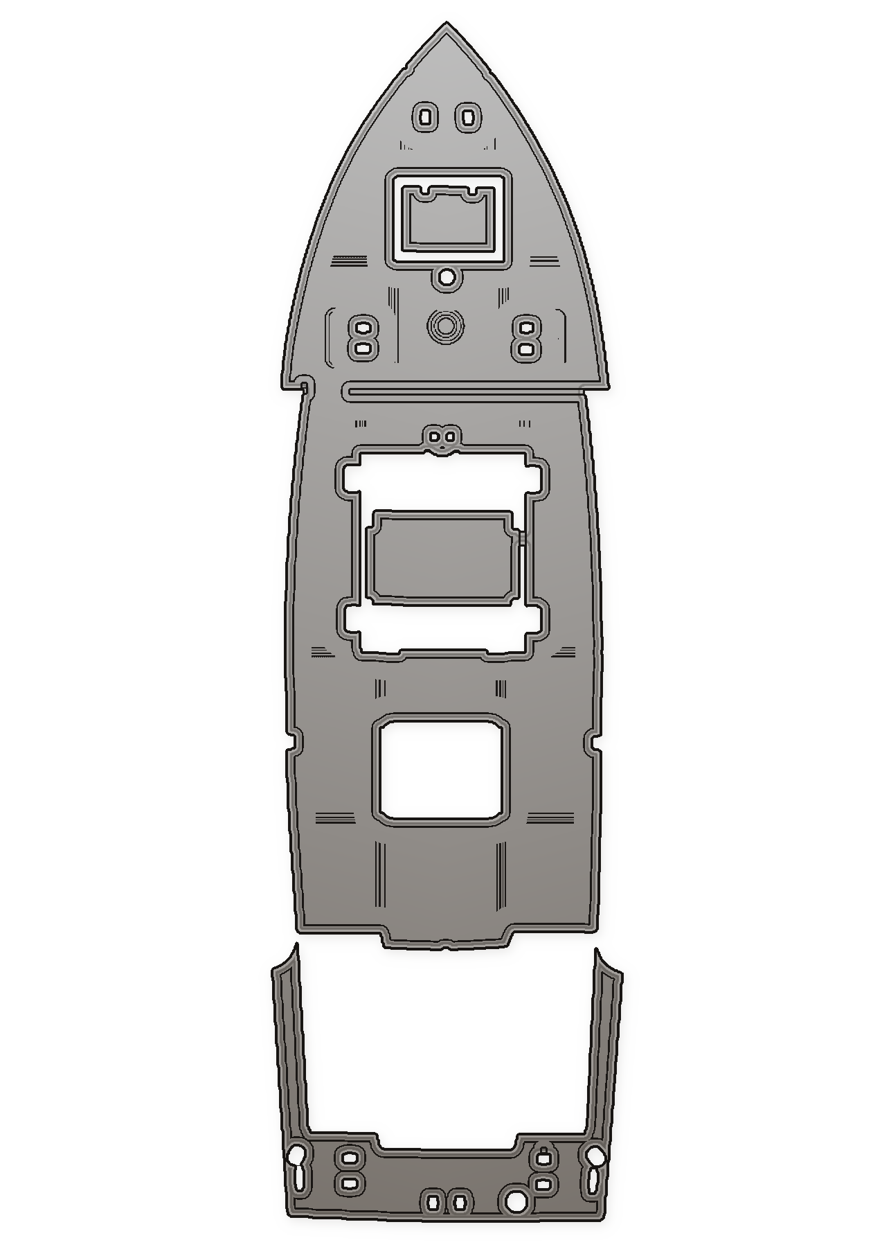 1971 Aquasport 21 Custom EVA Foam Boat Flooring