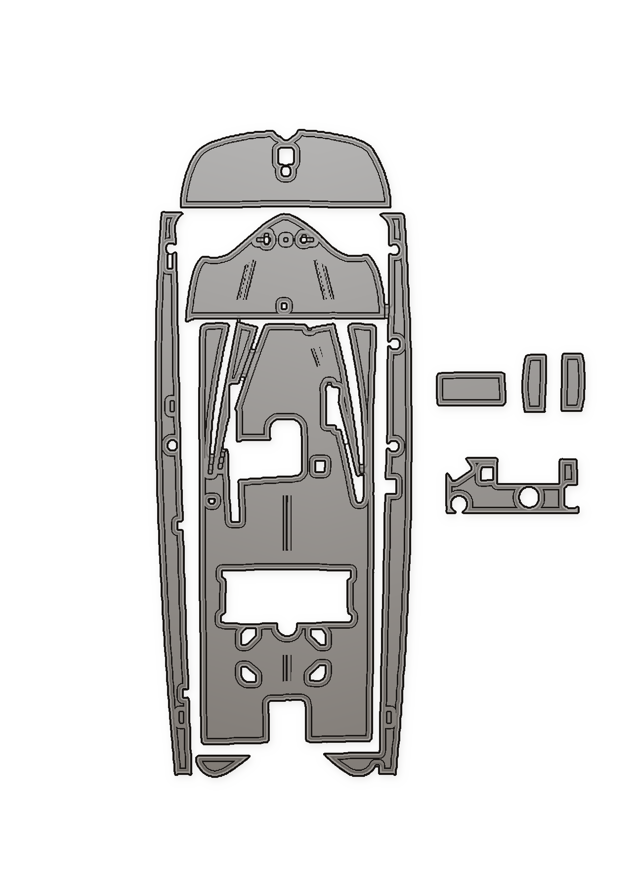 1980 Boston Whaler Newport Custom EVA Foam Boat Flooring
