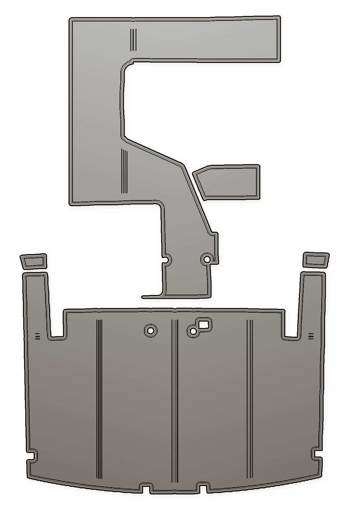 1986 Carver 3607 Custom EVA Foam Boat Flooring