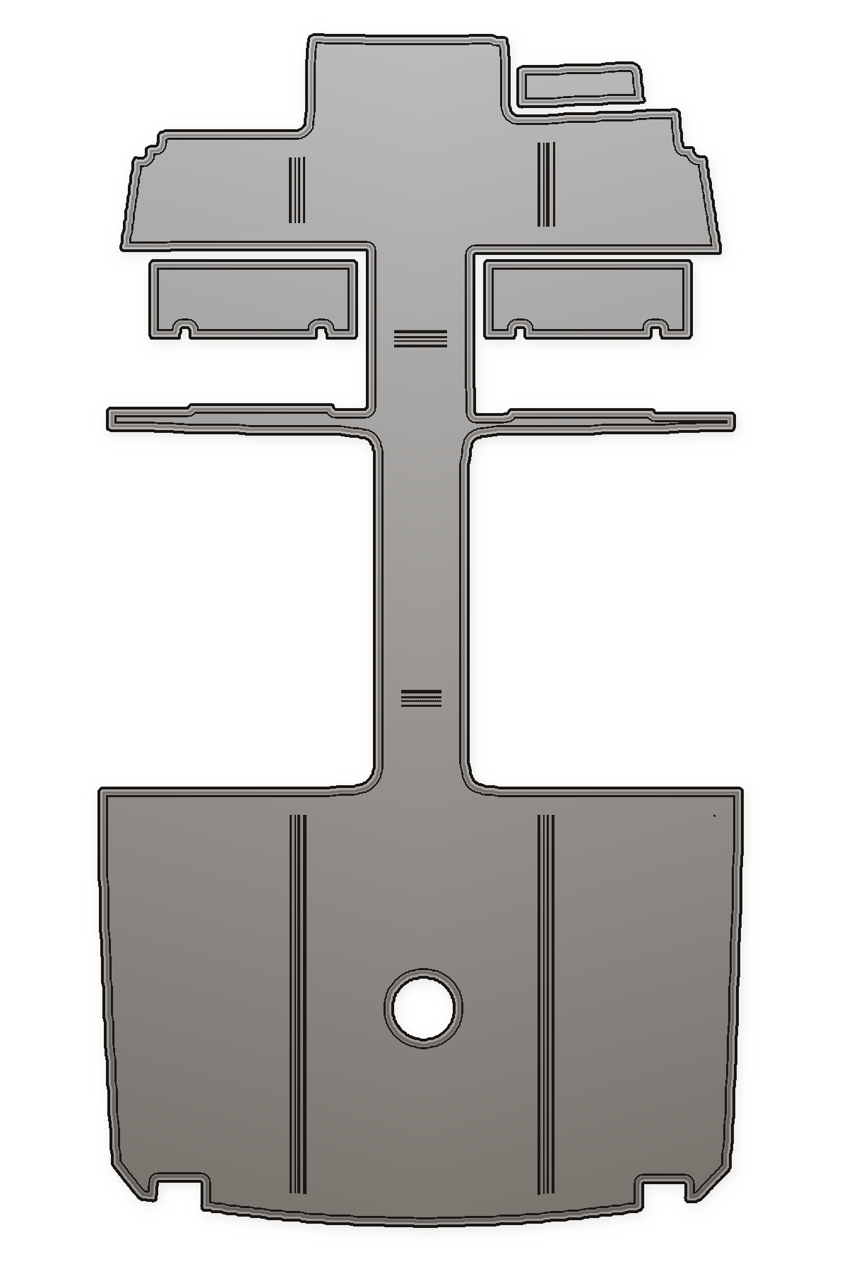 1987 Blackfin 29 Custom EVA Foam Boat Flooring