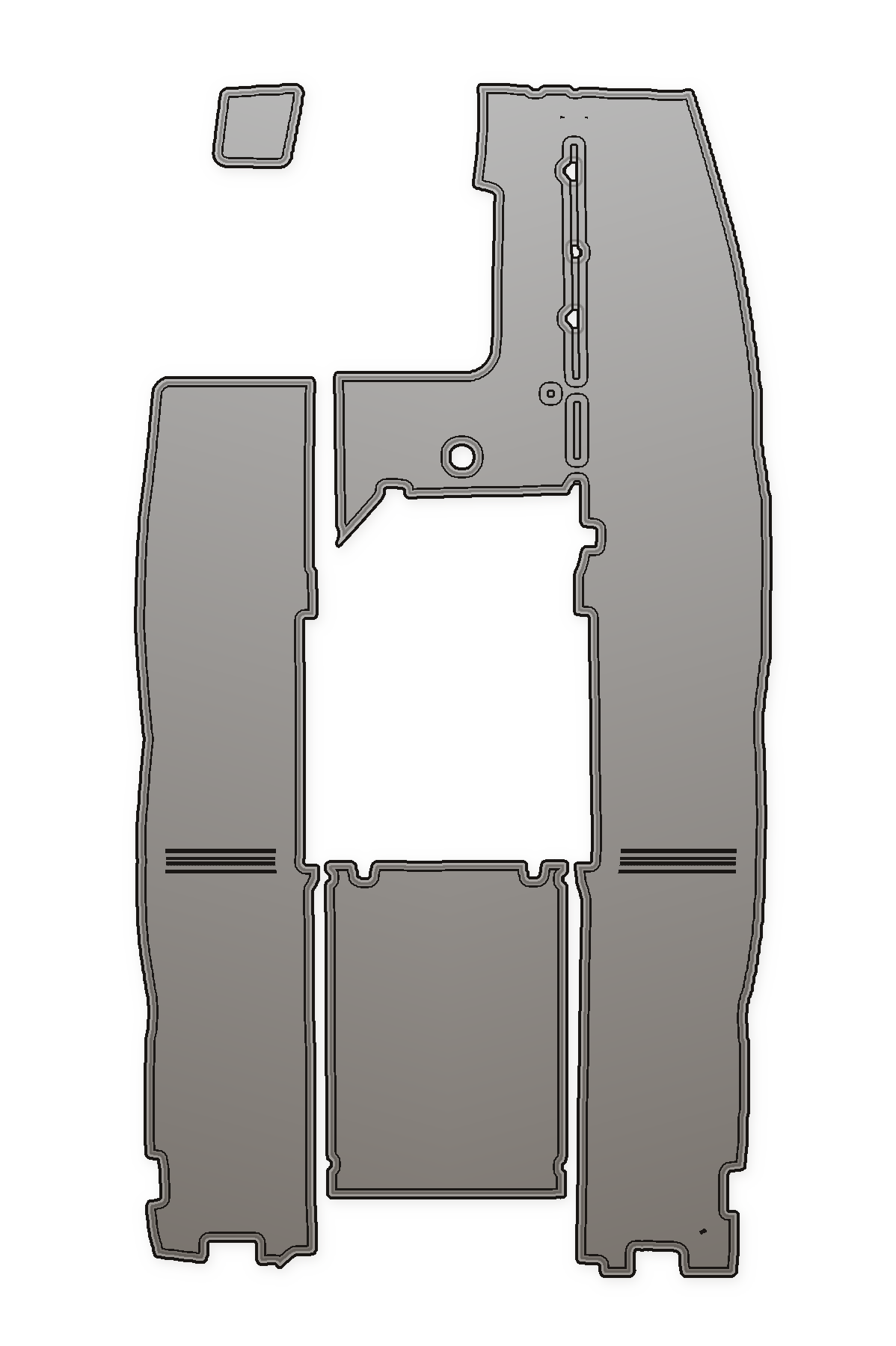 1988 MasterCraft Prostar Custom EVA Foam Boat Flooring