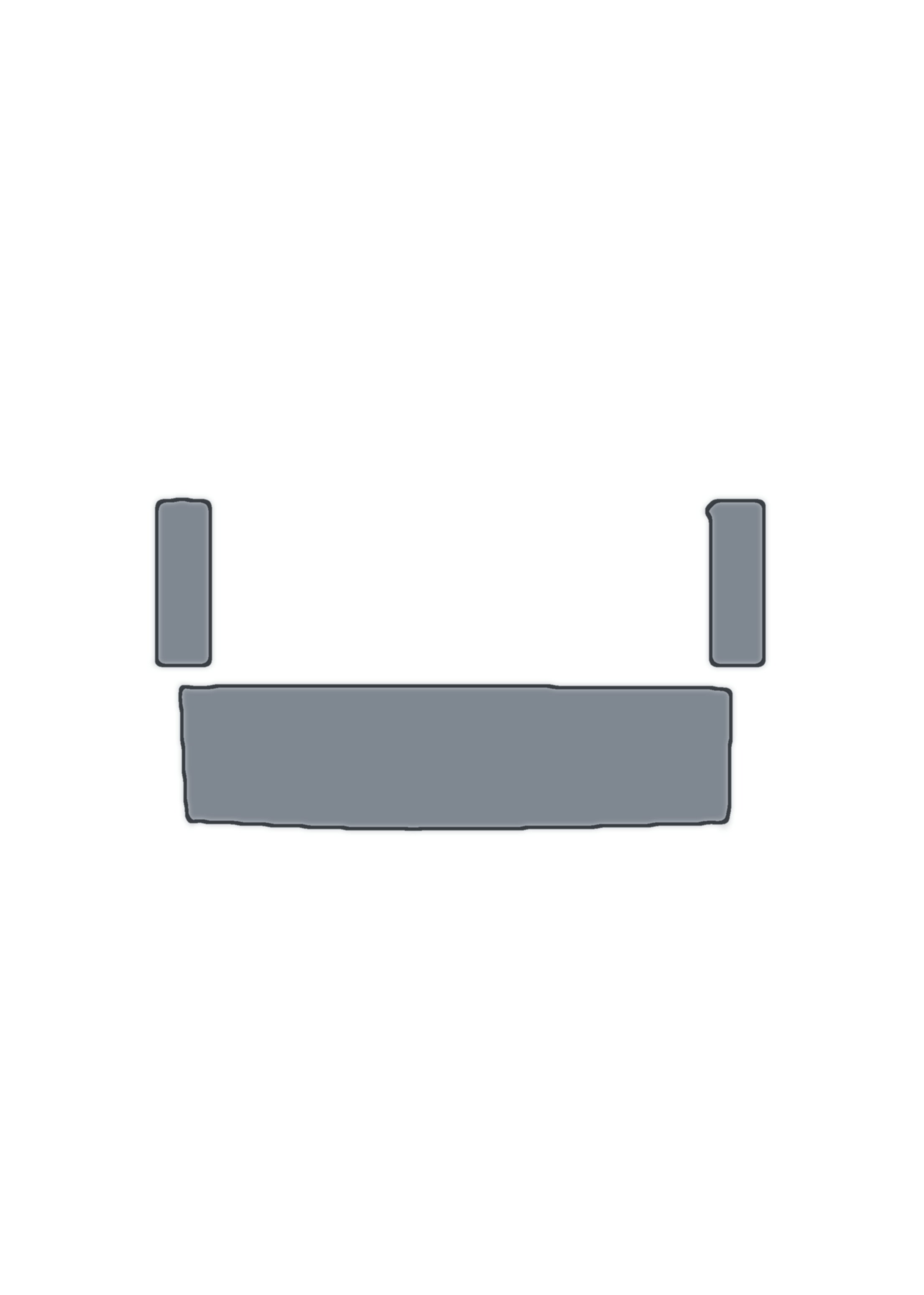 1989 Baja 280 Sport PoseidonDeck clean EVA foam boat flooring layout v2