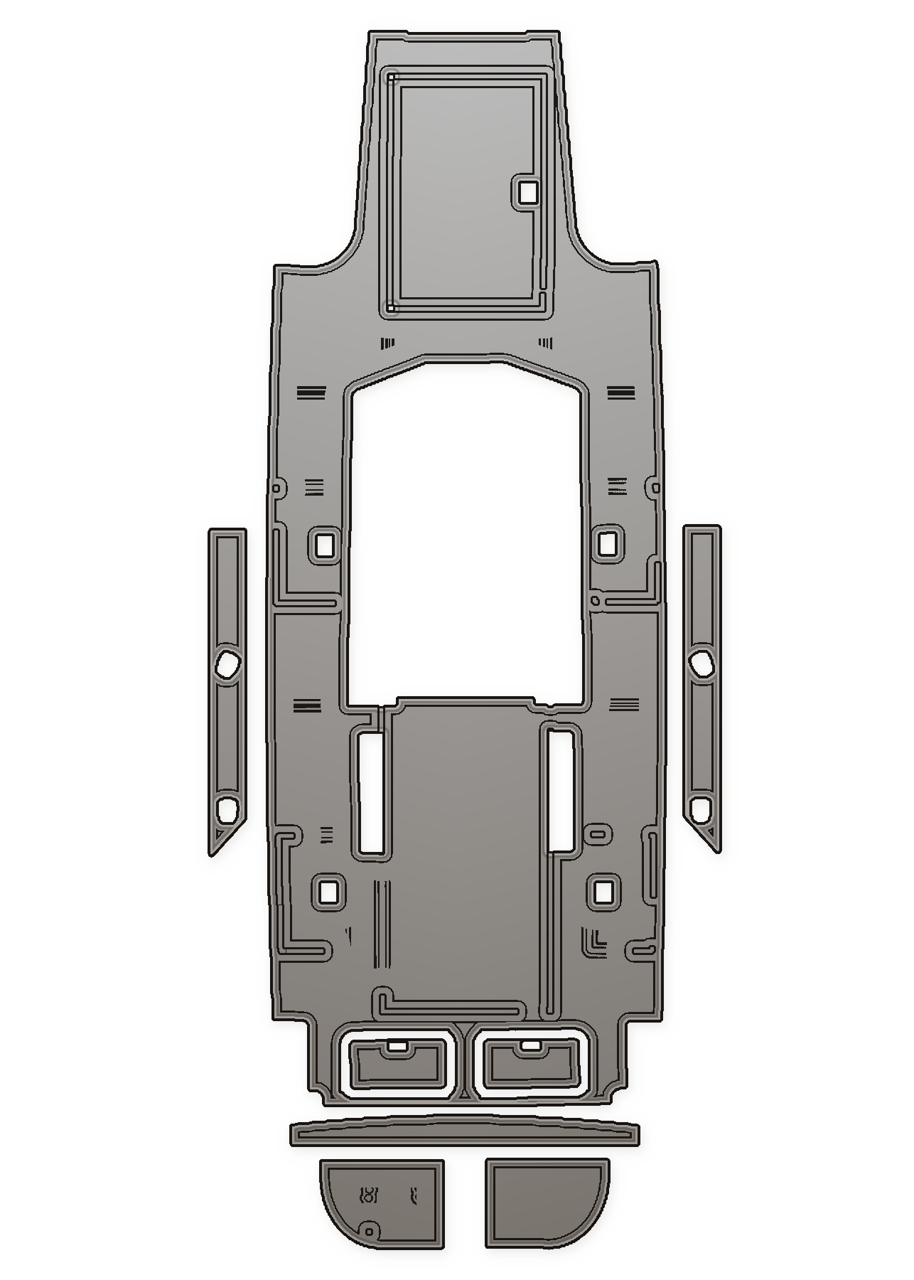 1990 Avanti 30 Custom EVA Foam Boat Flooring