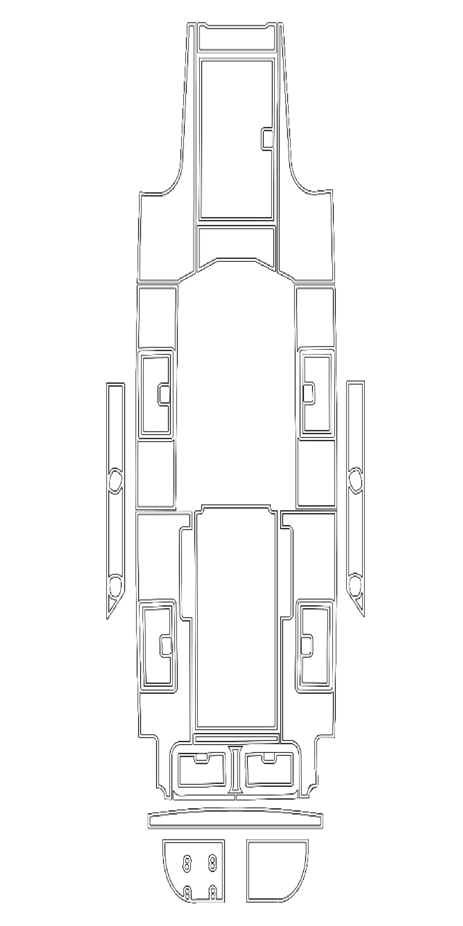 1990 Avanti 30 Custom EVA Foam Boat Flooring