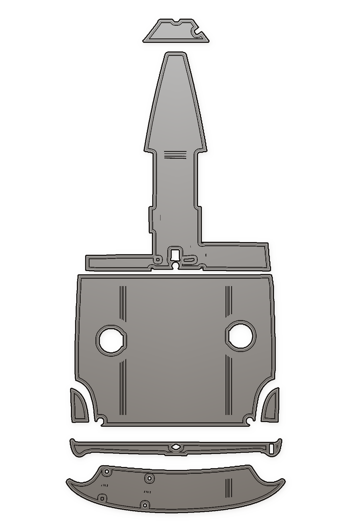 1991-2008 Cobalt 252 (1995 Fitment 508-177) Custom EVA Foam Boat Flooring