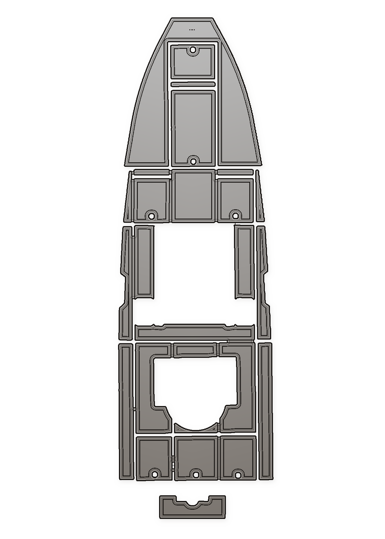 1995 Contender 25 Custom EVA Foam Boat Flooring