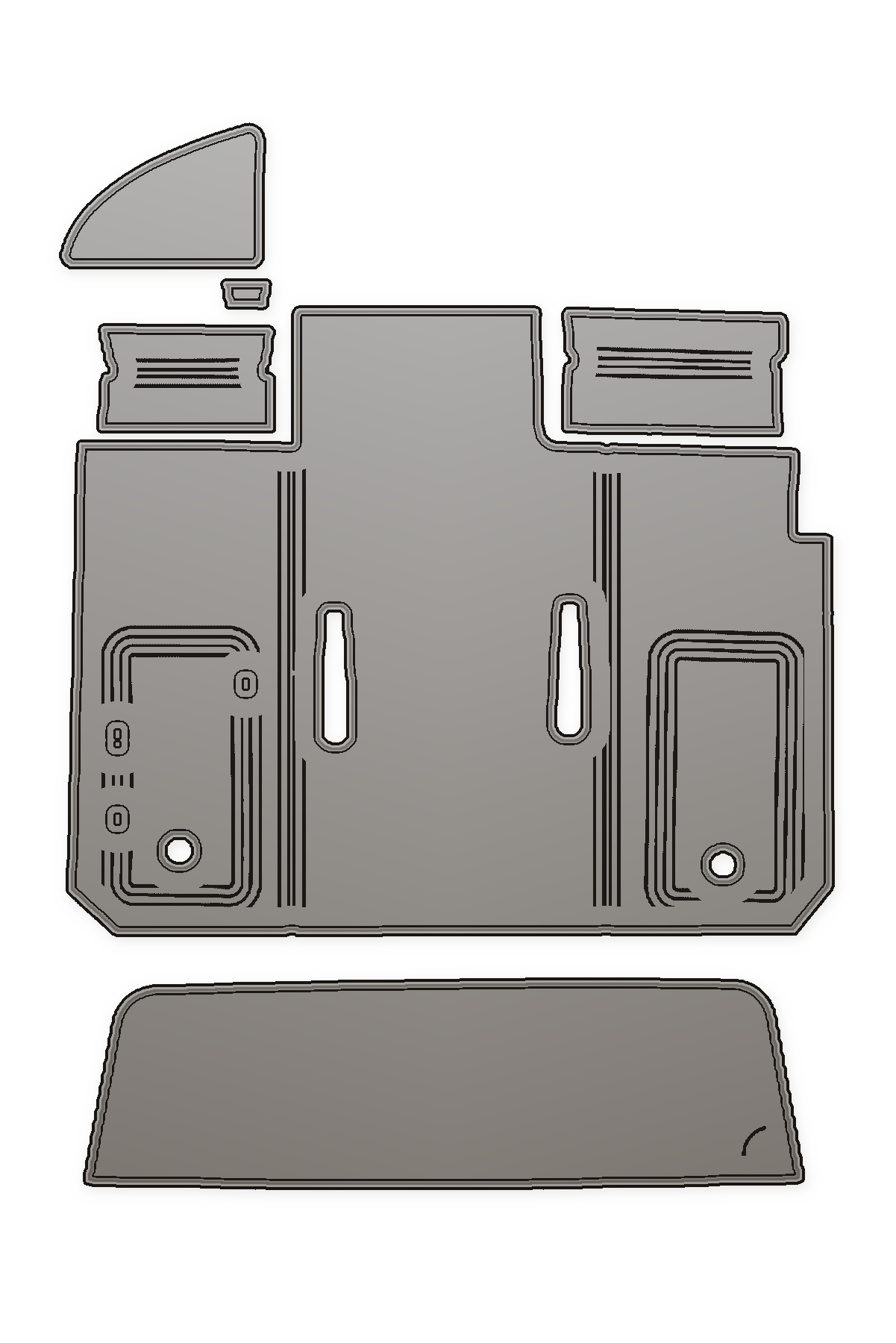 1996 Sunsation 288 Custom EVA Foam Boat Flooring