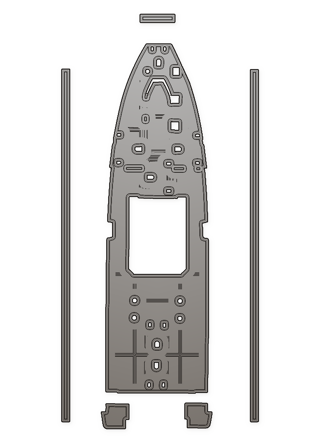 1997 SeaVee 290 Custom EVA Foam Boat Flooring