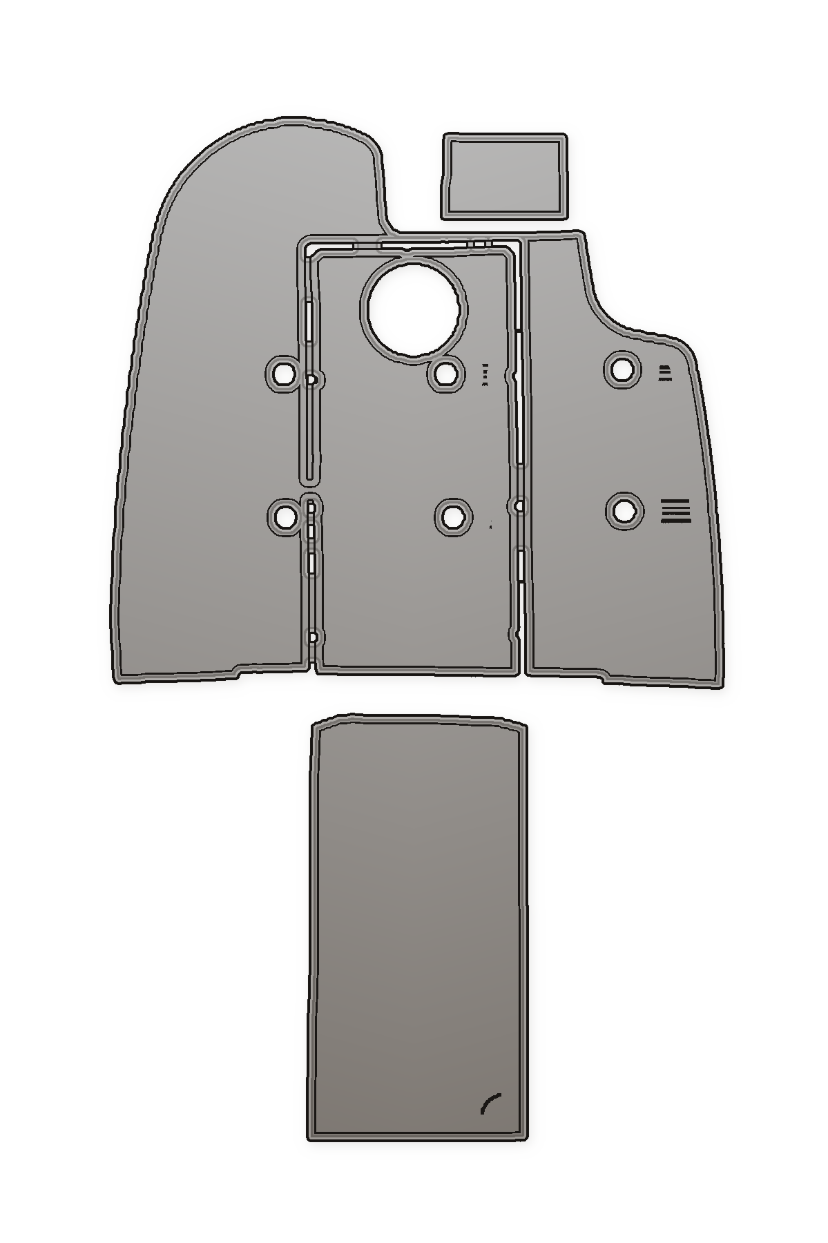1998 Crownline 266 Custom EVA Foam Boat Flooring