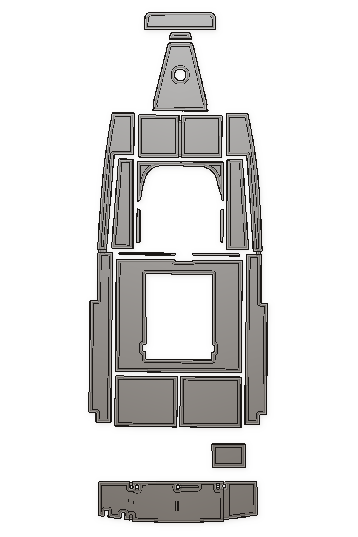 1998 Stamas 290 Tarpon Custom EVA Foam Boat Flooring