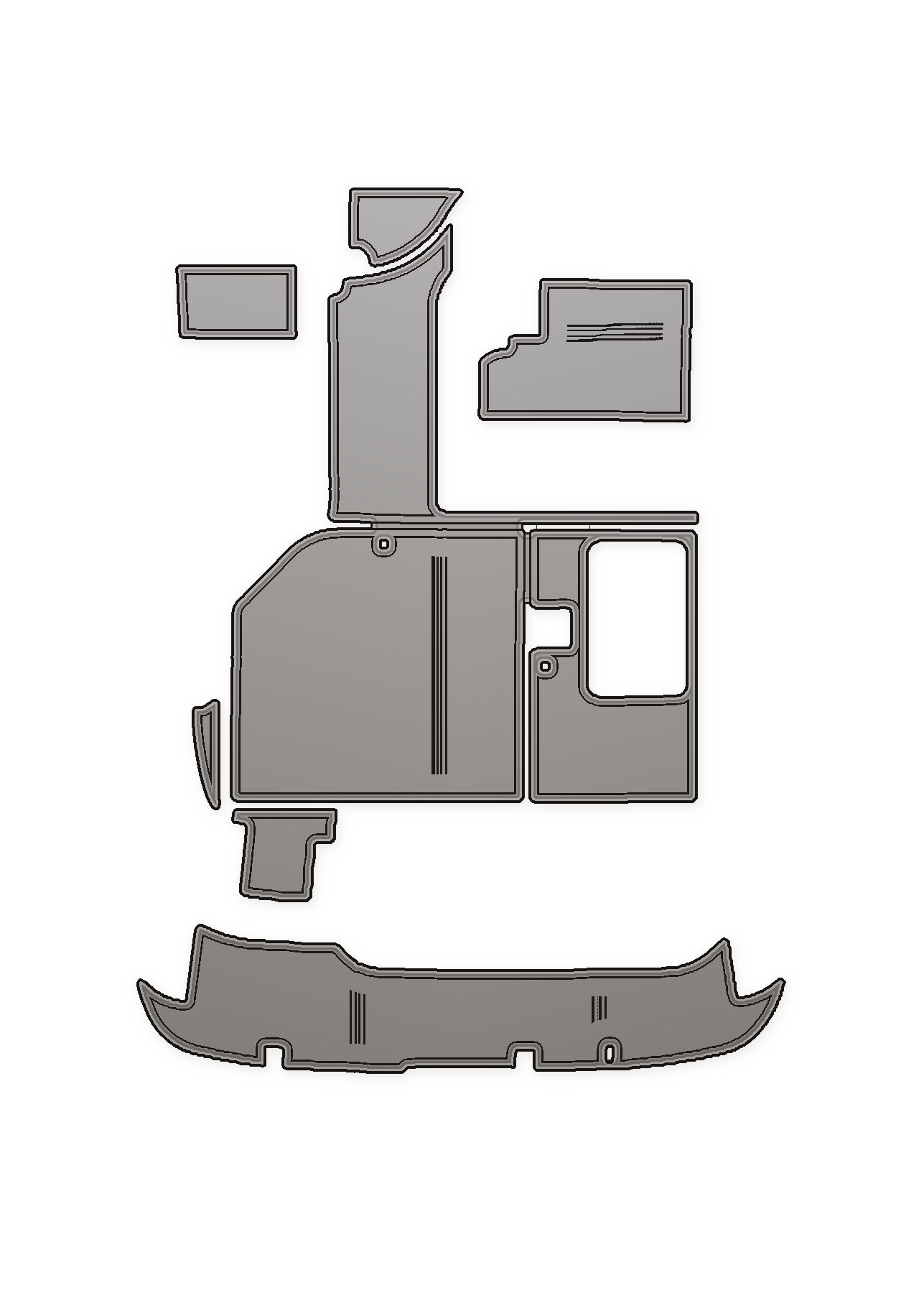 1999 Bayliner 3055 Ciera Custom EVA Foam Boat Flooring