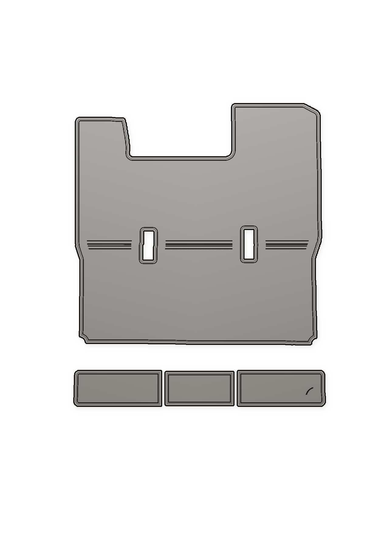 1997-1999 Fountain 27 Fever (1999 Fitment 561-108) Custom EVA Foam Boat Flooring