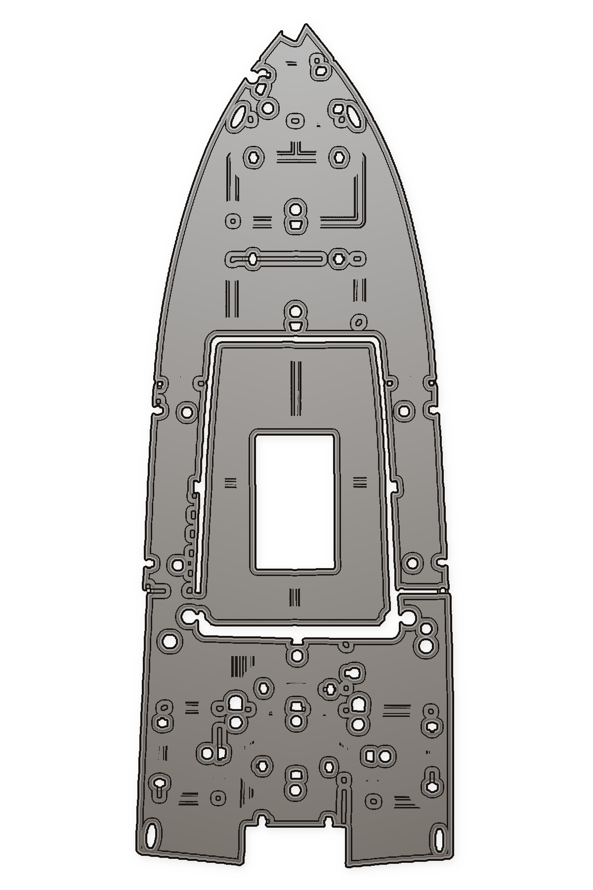 1999 Jupiter Lake Bay Custom EVA Foam Boat Flooring