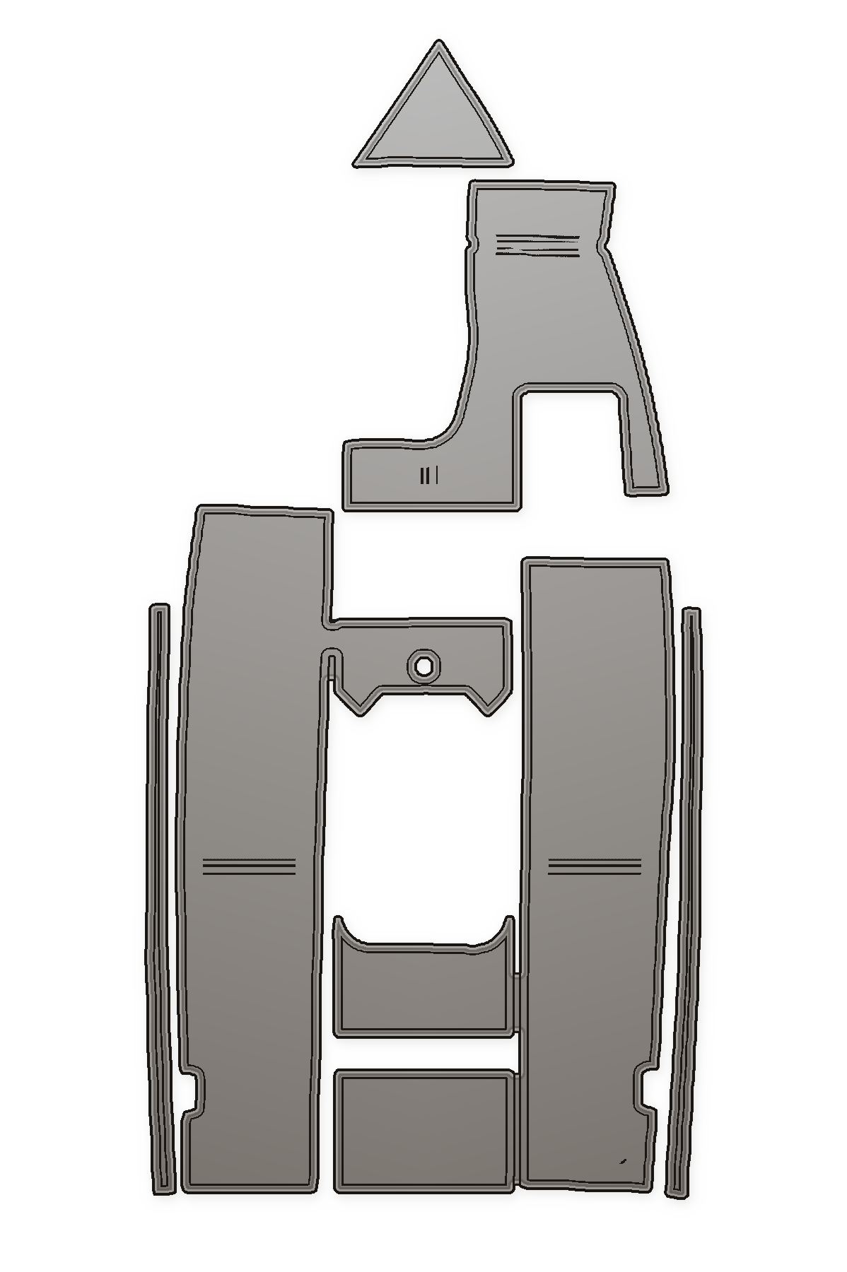 1999 MasterCraft Sportstar Custom EVA Foam Boat Flooring
