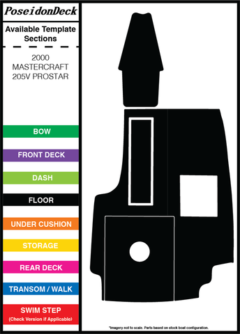 Mastercraft  205V Prostar  2000