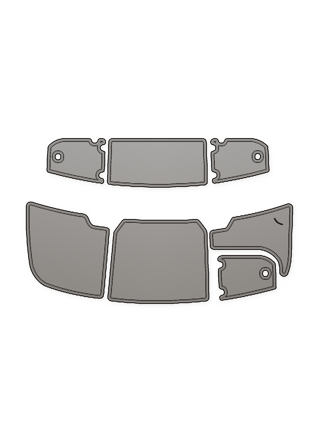 2000 Bryant 196 LTD Custom EVA Foam Boat Flooring