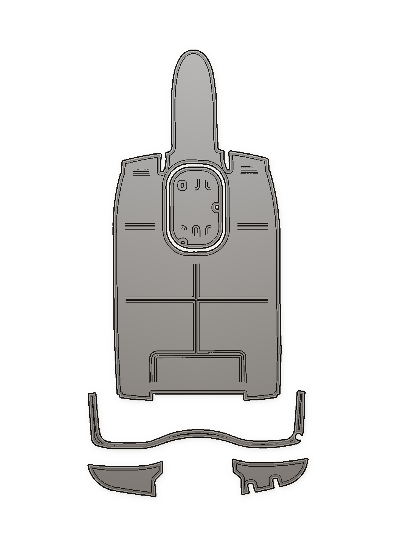 1998-2000 Four Winns 180 Horizon (2000 Fitment 522-105) Custom EVA Foam Boat Flooring