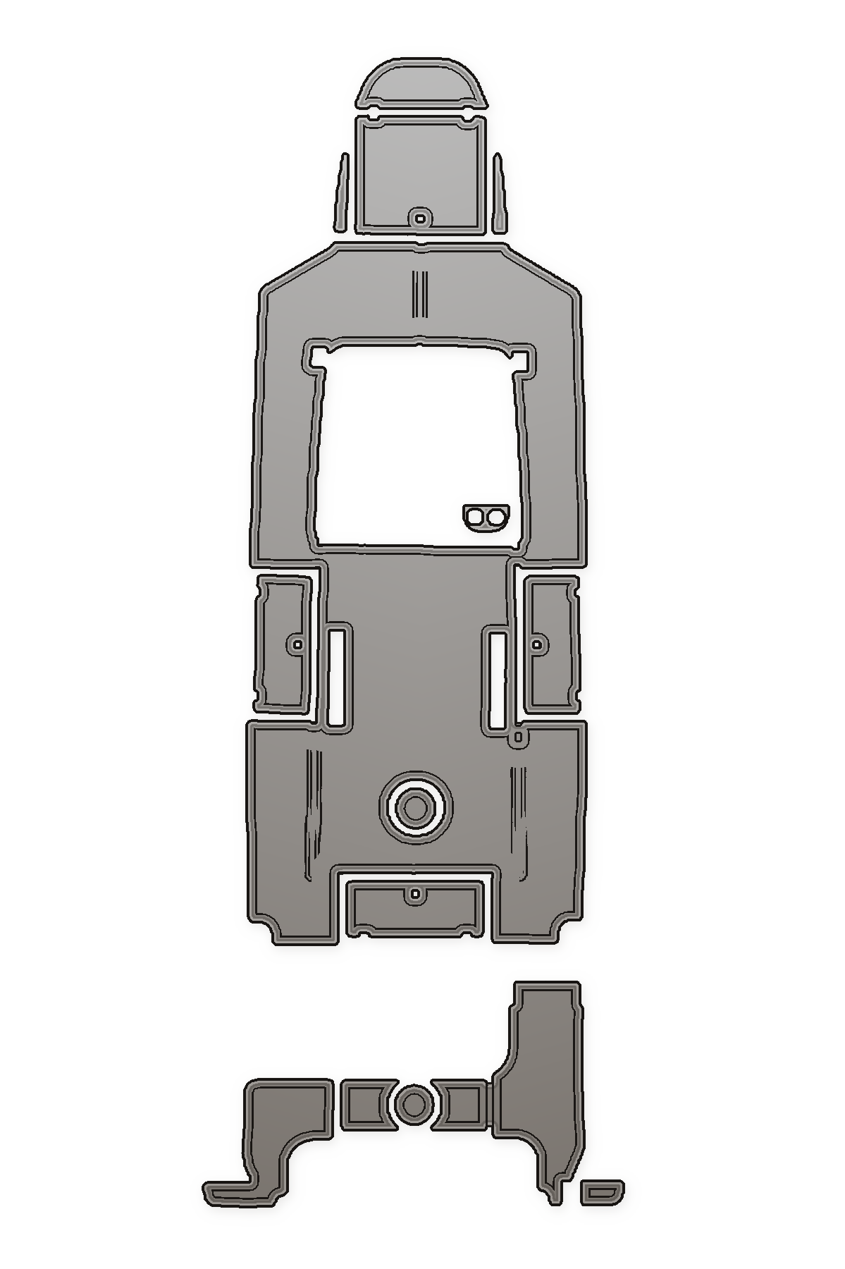 2000-2001 Mako 252 (2000 Fitment 587-110) Custom EVA Foam Boat Flooring