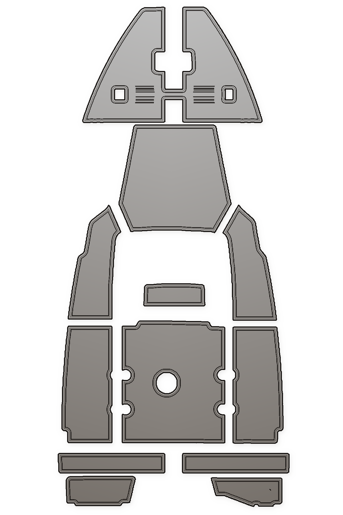 2000 Pathfinder 1810 Custom EVA Foam Boat Flooring