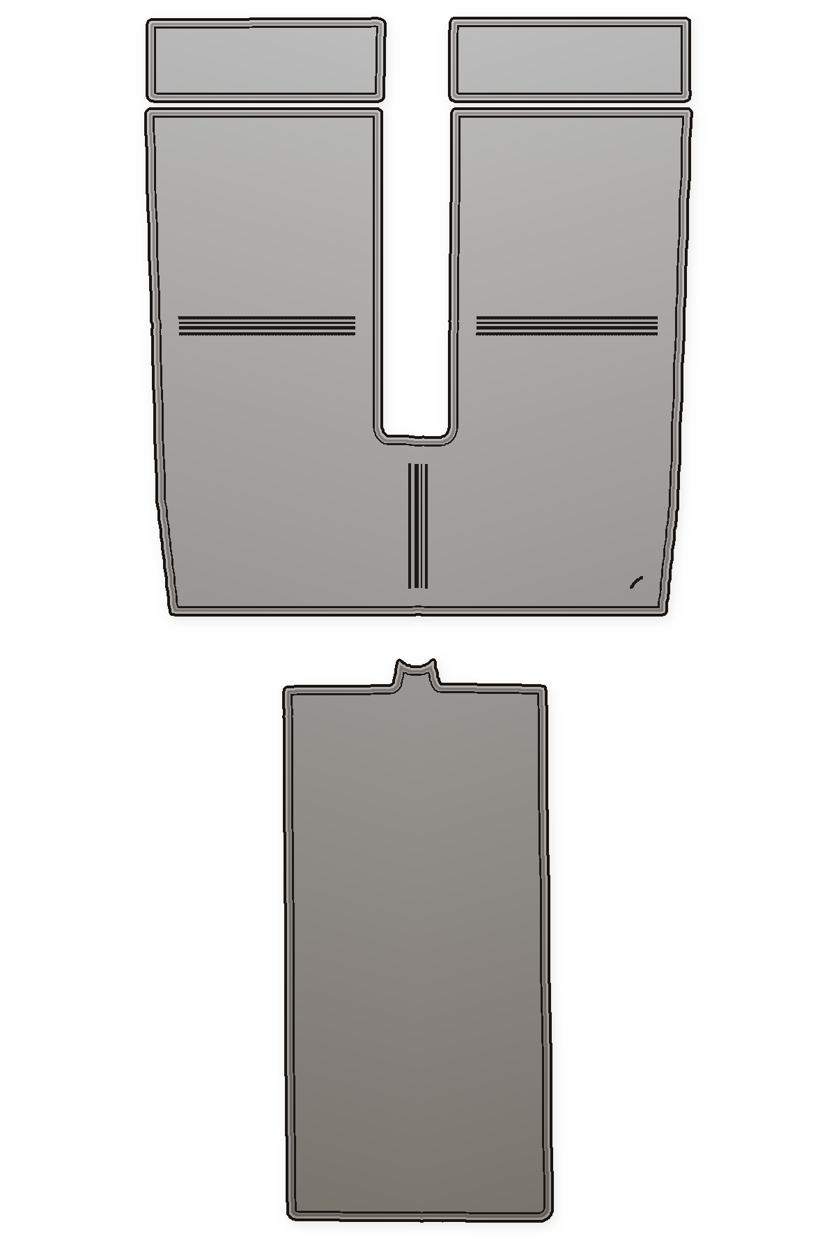 2000 Skater 36 Custom EVA Foam Boat Flooring