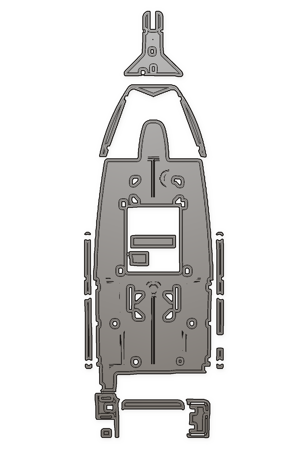 2001 Sea Fox 25 Custom EVA Foam Boat Flooring