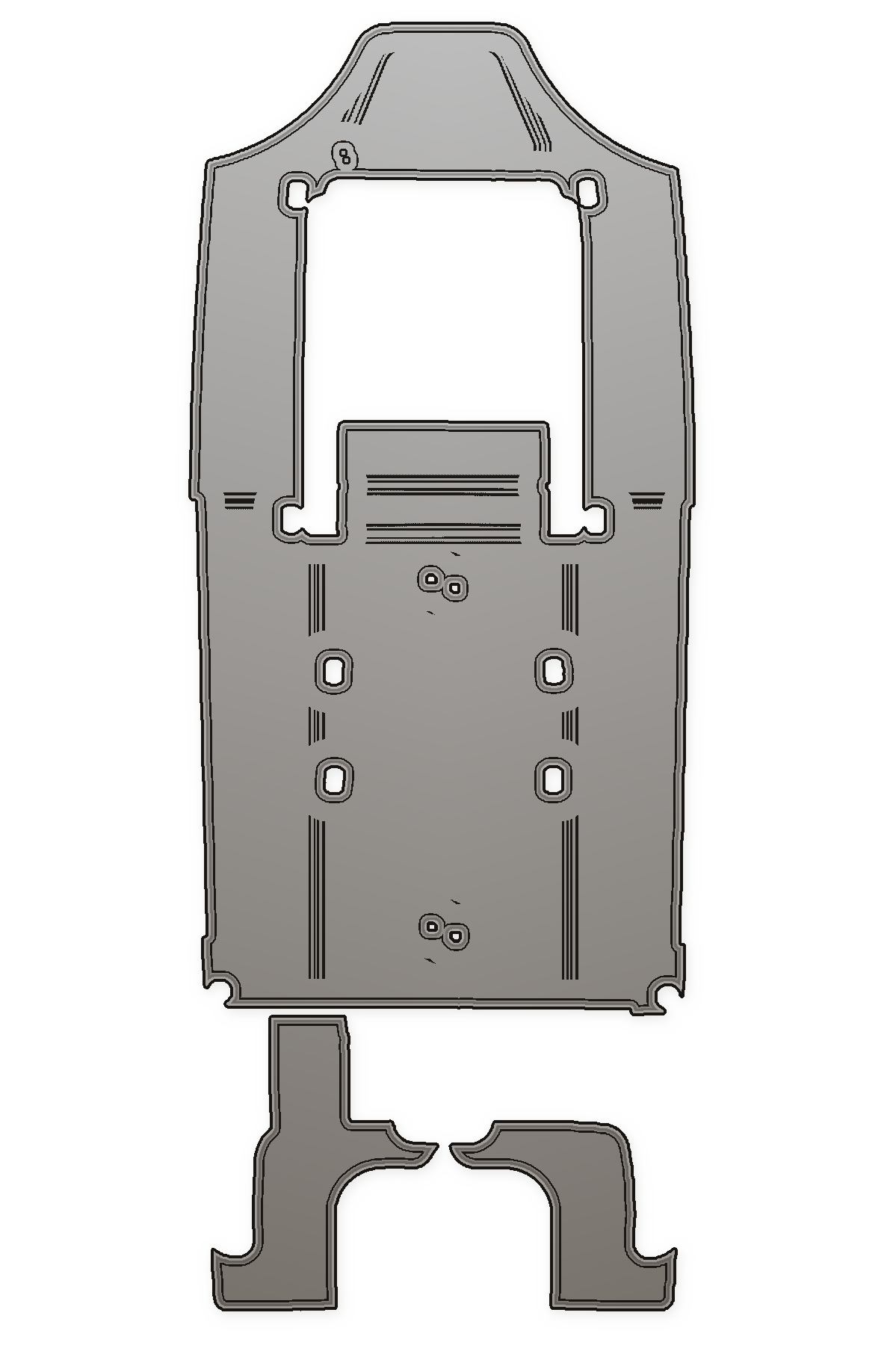 2001 Hydra-Sports 26 Custom EVA Foam Boat Flooring