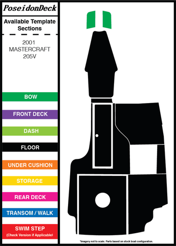 Mastercraft  205V  2001