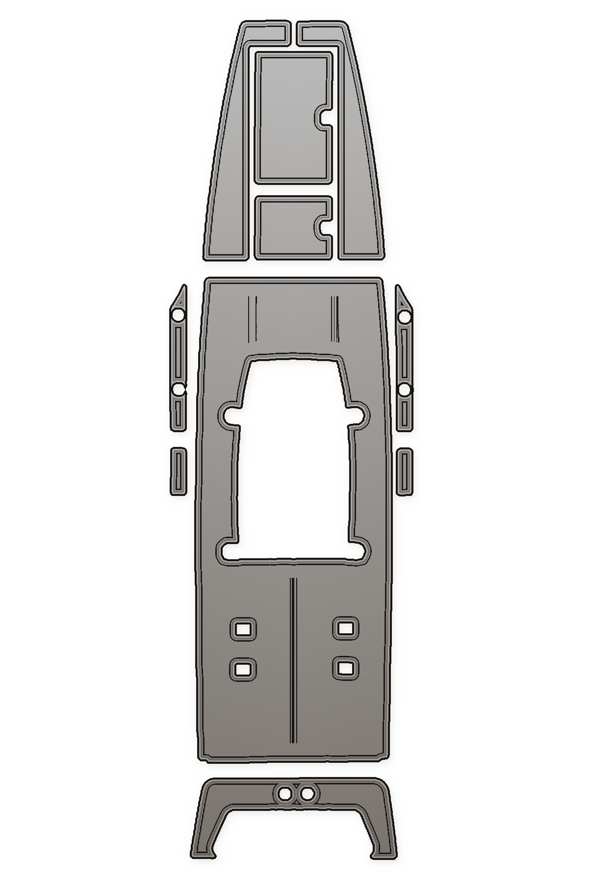 2001 Dakota 32 Open Custom EVA Foam Boat Flooring