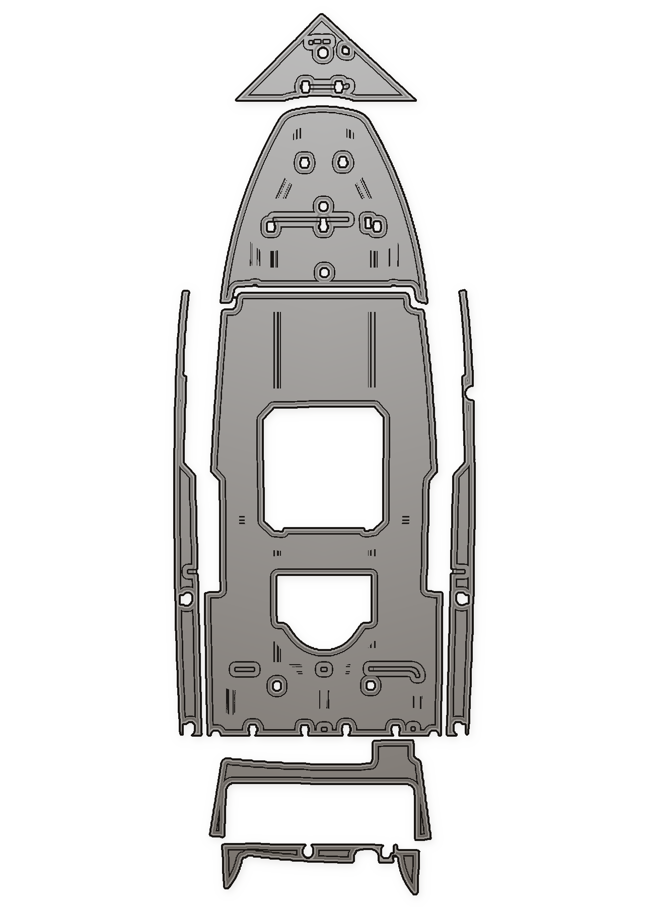 2001 Donzi 30 Custom EVA Foam Boat Flooring
