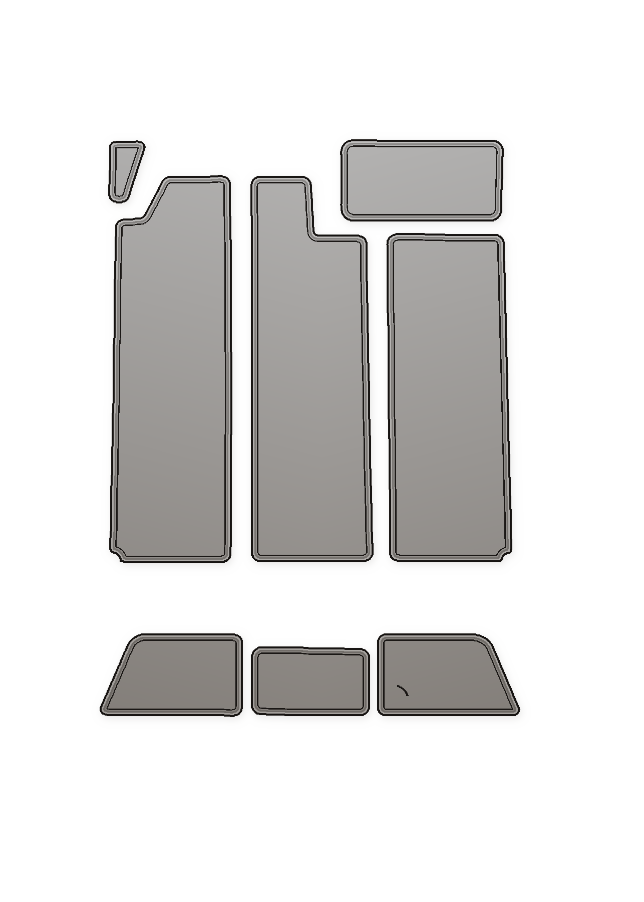 2001 Fountain 38 Lightning Custom EVA Foam Boat Flooring