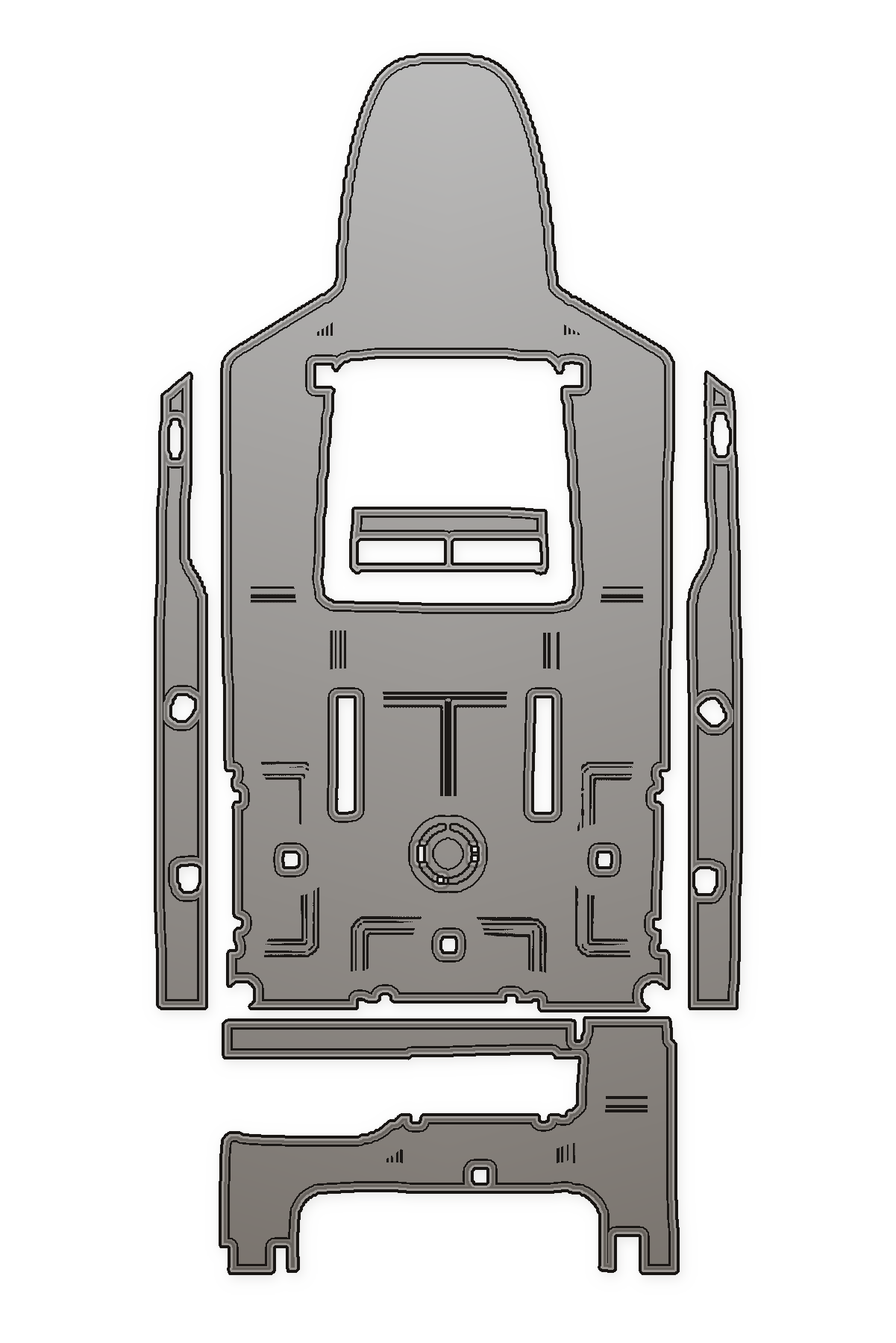 2001 Mako 23 cc Custom EVA Foam Boat Flooring